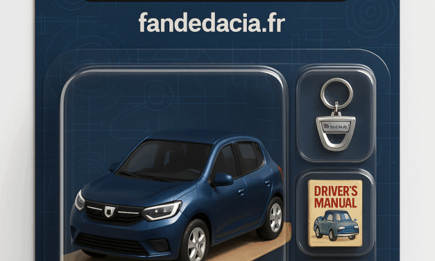 Un Starter Pack collector pour les fans de Dacia : la Sandero comme vous ne l’avez jamais vue !
