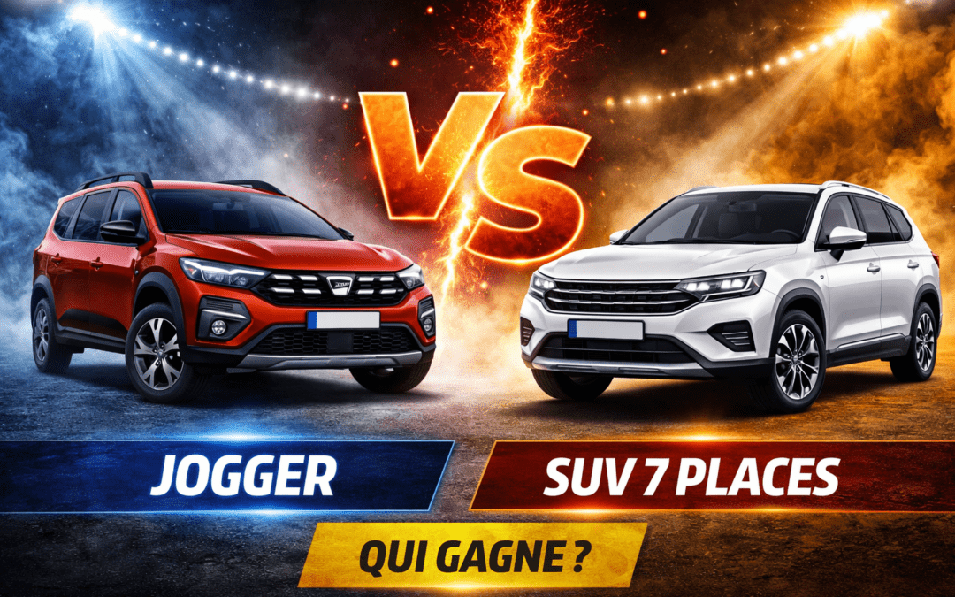 Jogger vs SUV 7 places : qui gagne ?