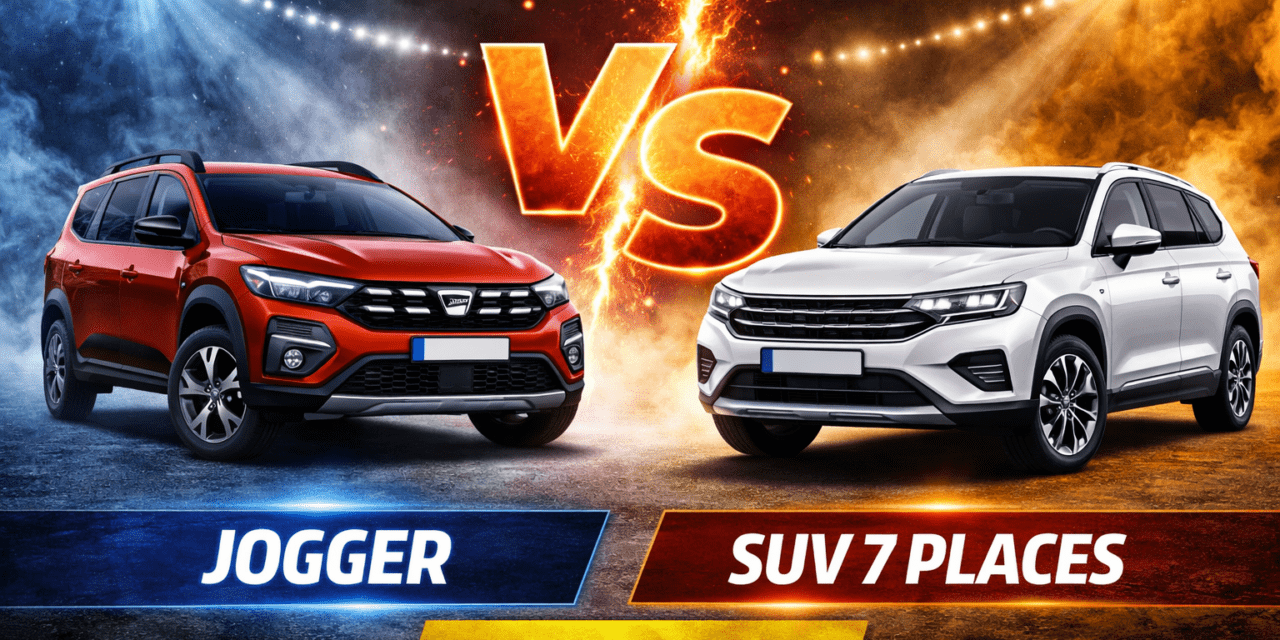 Jogger vs SUV 7 places : qui gagne ?