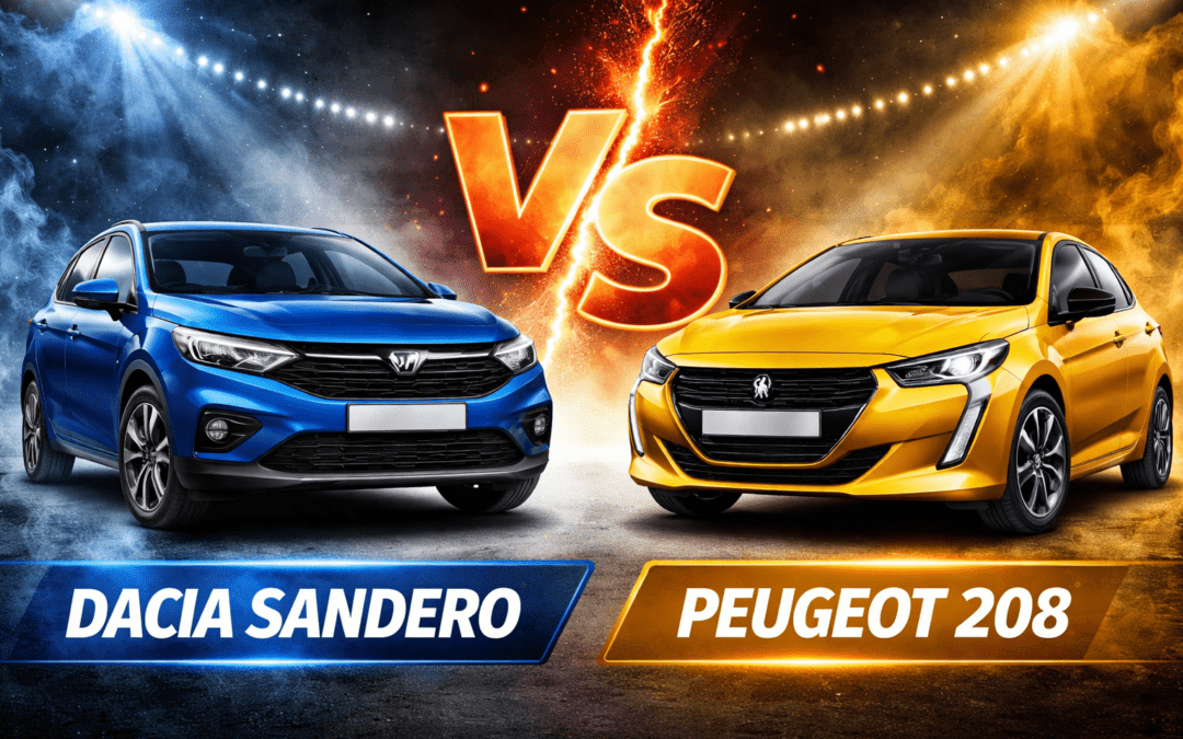 Sandero vs Peugeot 208 : le duel prix/plaisir