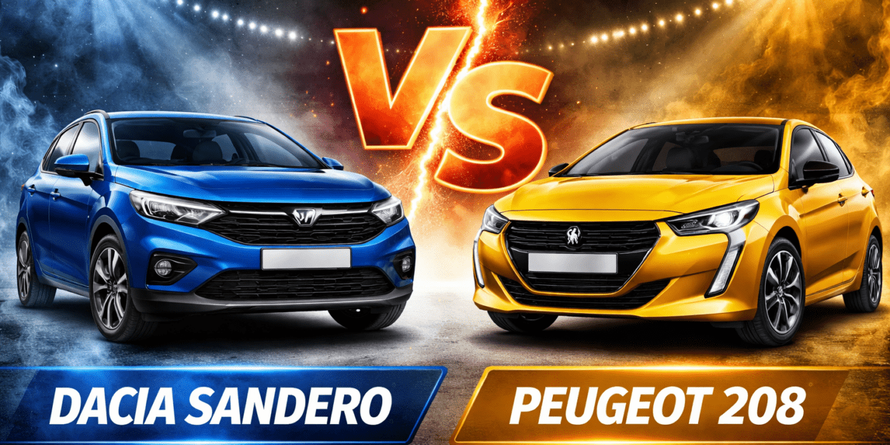 Sandero vs Peugeot 208 : le duel prix/plaisir