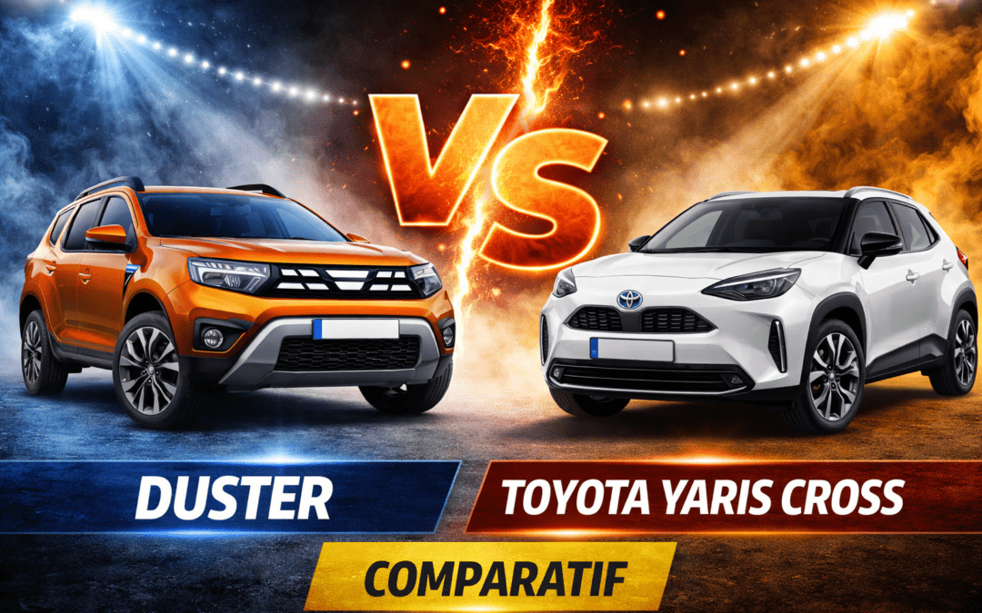 Duster vs Toyota Yaris Cross : comparatif