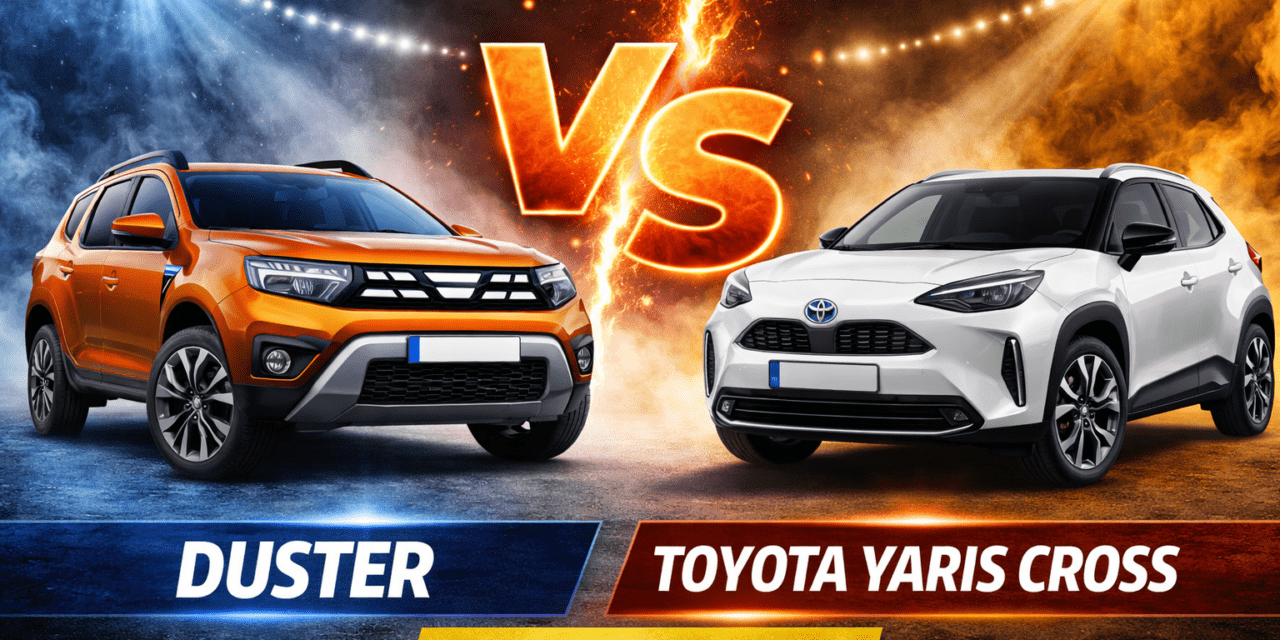 Duster vs Toyota Yaris Cross : comparatif