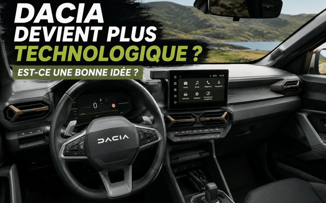 Dacia devient plus technologique : est-ce une bonne idée ?