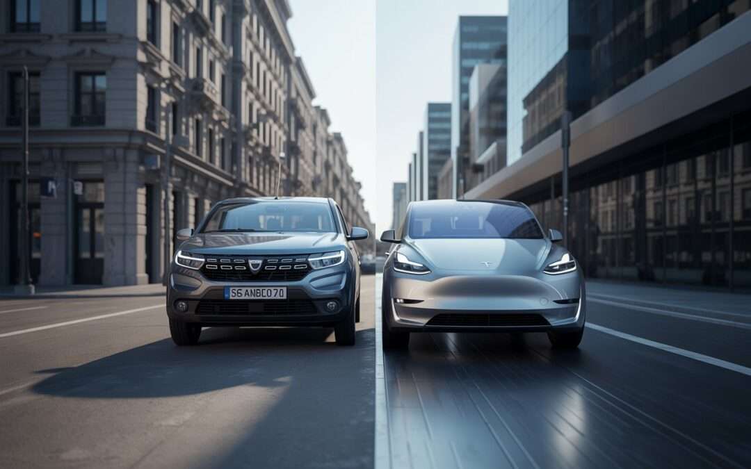 Dacia contre Tesla : deux marques opposées, mais laquelle comprend vraiment les automobilistes ?